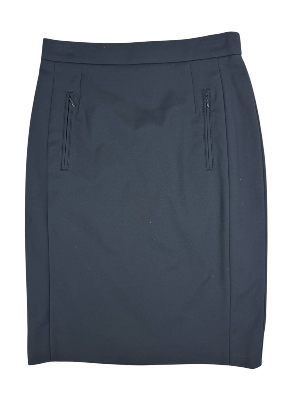 Akris Punto for saks fifth ave black pencil skirt EUC sz 4